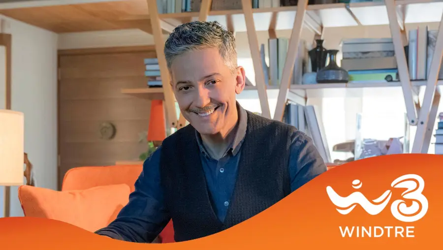 XLarge protagonista del nuovo spot con Fiorello di WindTre